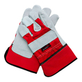 Safe Handler Deluxe Single Palm Split Leather Work Gloves, OSFM, PR SH-ES-721-IGAS